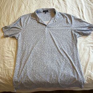 Peter Millar Blue Polo Shirt Casual Comfort